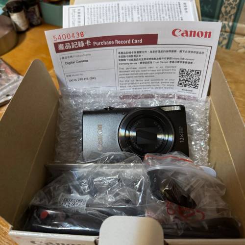 （ 市上最後一個全新黑色行貨 ）Canon ixus 285HS ( Kendall Jenner's Social Cult...