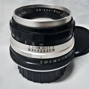 中國海鷗牌 Haiou-64 58mm F2 (MD-mount) 複製(Helios44 /Biotar)光學設計  #SB-20...