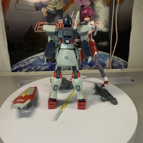 HG CE 1:144 機動戰士高達 特種計劃 Seed 突擊達加 已砌 部分上色 素組 高達模型