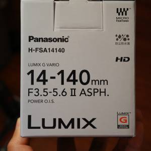 Panasonic Lumix G Vario 14-140mm F3.5-5.6 II Asph. Power O.I.S.
