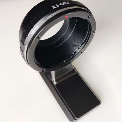EOS-FX fuji x mount converter 有腳架座