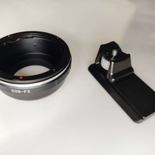 EOS-FX fuji x mount converter 有腳架座
