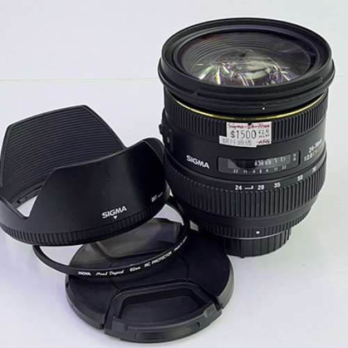 95% New Sigma 24-70mm f2.8 恆定大光圈鏡頭 for Nikon 單反相機, 深水埗門市可購買