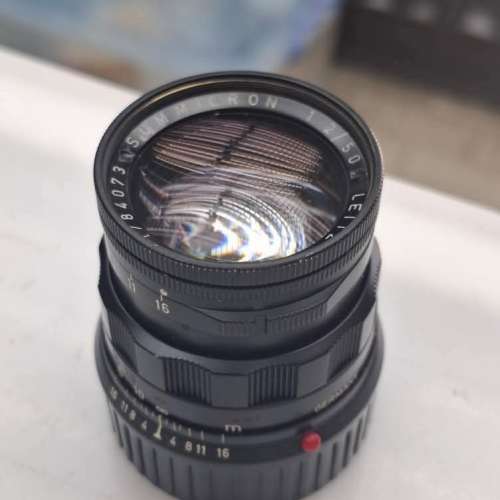 Leitz SUMMICRON 50mm f2 RIGID REPRINT 黑漆 M MOUNT