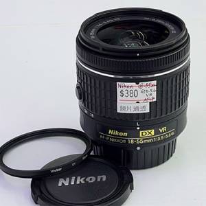 95% New Nikon AF-P 18-55mm f3.5-5.6G 自動對焦鏡頭, 深水埗門市可購買