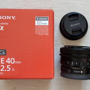 Sony FE 40mm F2.5 G