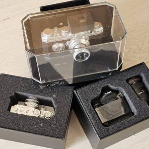 Canon 珍藏紀念版迷你相機3件，全套售$700
