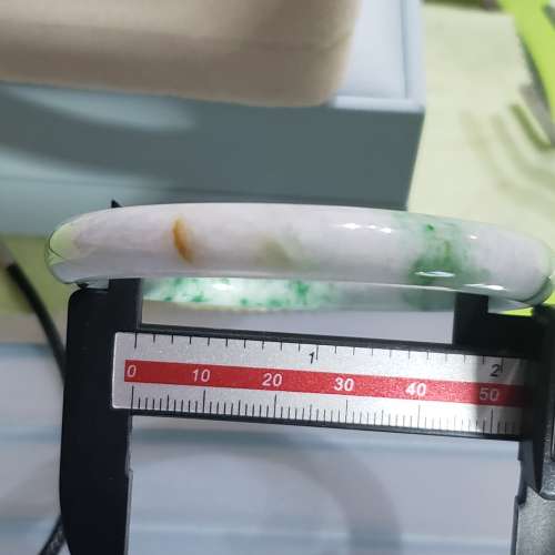 天然翡翠花青手鐲