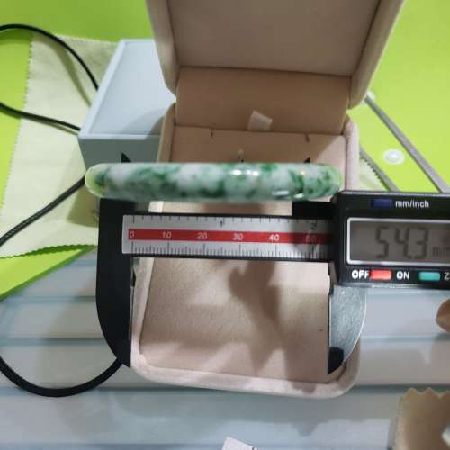 天然翡翠花青手鐲