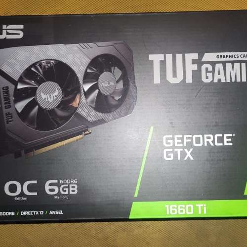 出TUF-GTX1660TI-O6G-EVO-GAMING