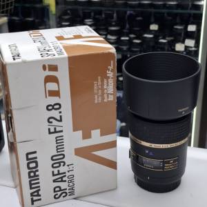 TAMTON SP AF90MM F2.8 Di MACRO 1:1 95% NEW