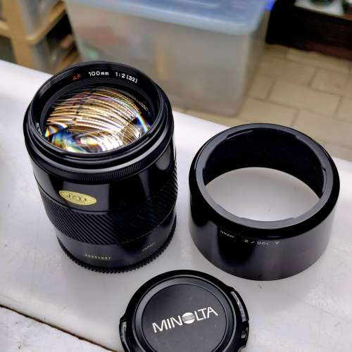 MINOLTA AF 24MM F2.8  MINOLTA AF 100MM F2