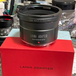 LAINA Double Adapter, Pentax 6x7 and Pentax 645 Lens To Fujifilm GFX 組合金屬接...