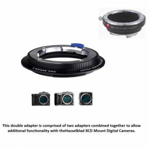 LAINA Double Adapter,Nikon And Leica M To Hasselblad XCD 組合金屬接環