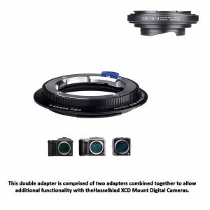 LAINA Double Adapter, Canon FD & FL  And Leica M To Hasselblad XCD 組合金屬接環