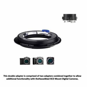 LAINA Double Adapter, Arri-S And Leica M To Hasselblad XCD 組合金屬接環