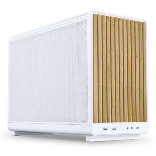 lian li 聯力 dan case a3-matx wooden 白色 有玻璃側板