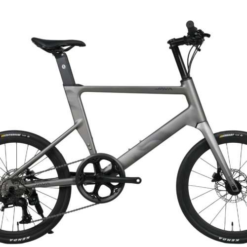 2025 全新款 JAVA CL2 7速 桶軸碟剎碳前叉20吋451 鋁合金小輪徑車 送水架前後蛙燈叮叮