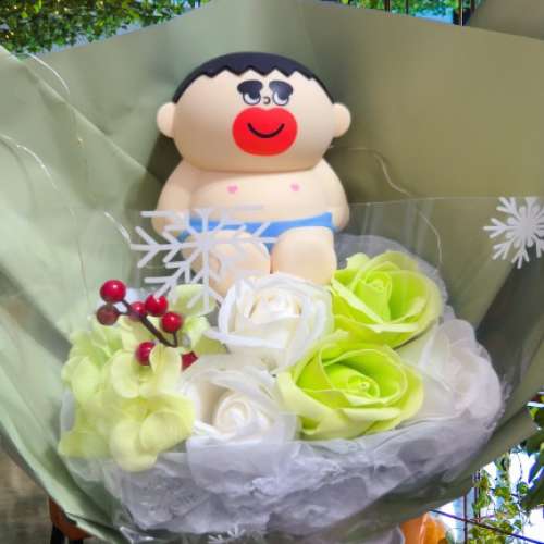 睇下文‼️接急單·獨家原創 正版大麻成公仔花束 大麻成畢業花束‼️Exclusive Ori...