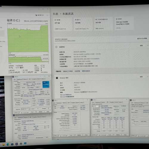 ASUS ExpertCenter D7 SFF i5 12400 即買即用，插線即可 (白金火牛) wifi6