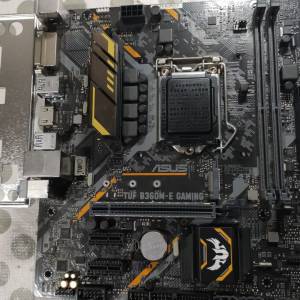TUF B360M-E GAMING Micro ATX主板 ((正版Window11Pro啟動碼)) Socket 1151