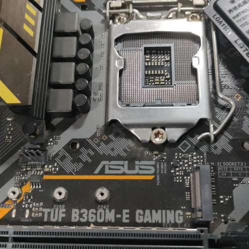 TUF B360M-E GAMING Micro ATX主板 ((正版Window11Pro啟動碼)) Socket 1151