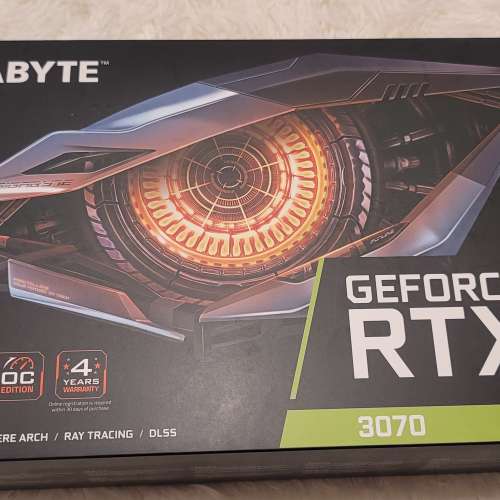 Gigabyte RTX 3070 Gaming OC 8G