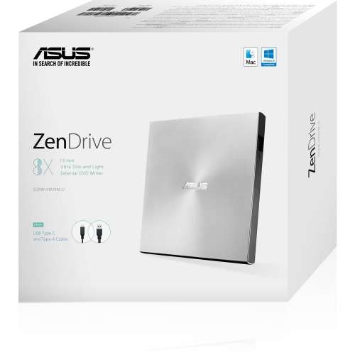 Asus ZenDrive U9M 外置光碟機 DVD燒碟 [行貨,原廠保用,實體店經營]