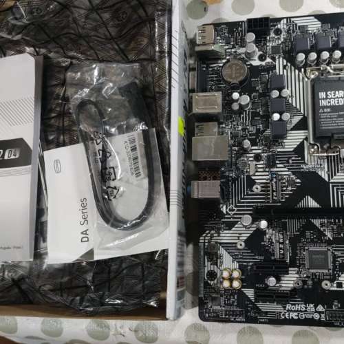 AsRock B760M-HDVM.2 D4 Micro ATX主板  Socket 1700