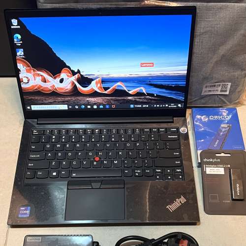 真95%新 Lenovo Thinkpad E14 Gen2, 11代 i7-1165G7, 16GB, 新512GB SSD, Win10 P, ...