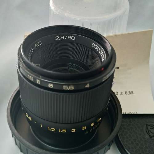 蘇/俄 50mm f2.8  industar-61L/3-MC ( ИНДУСТАР-61Л/З-МС )  m42-螺...
