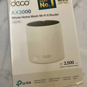*全新未拆TP-LINK DECO X55 AX3000 Mesh WiFi 6 Router*