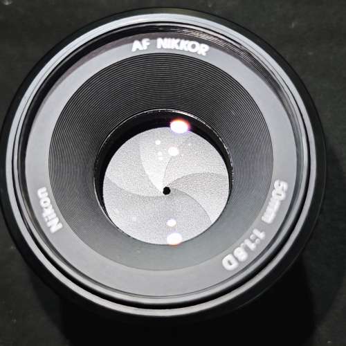 nikon 50/1.8 AF D 尼康 50mm 50 裸鏡一支 送filter 鏡片通透冇花冇霉微塵 80%new ...