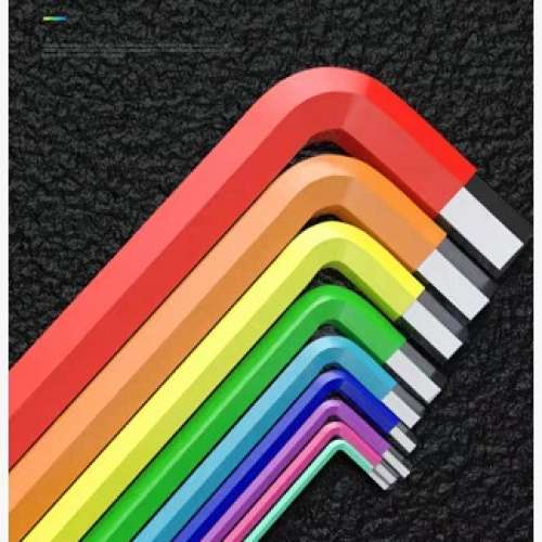 100%全新S2高速合金鋼內六角扳手,中長款球頭9件盒裝(公制). 更高硬度更耐磨損,不易...