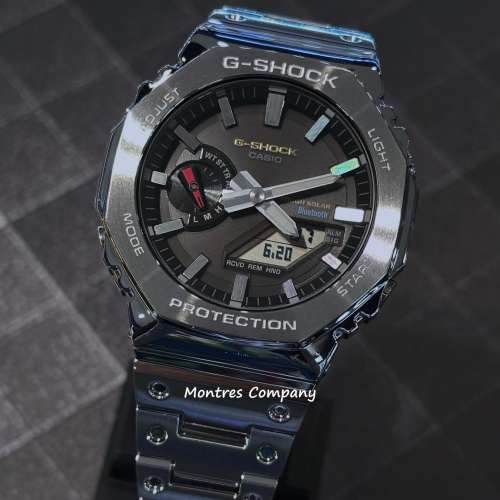 Montres Company 香港註冊公司(32年老店) 卡西歐 CASIO G-SHOCK GM-B2100SD-1C 全...