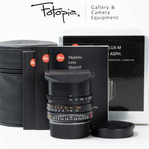 || Leica Summilux-M 35mm F1.4 ASPH - Black / 11663 / FLE (88-89%new) ||