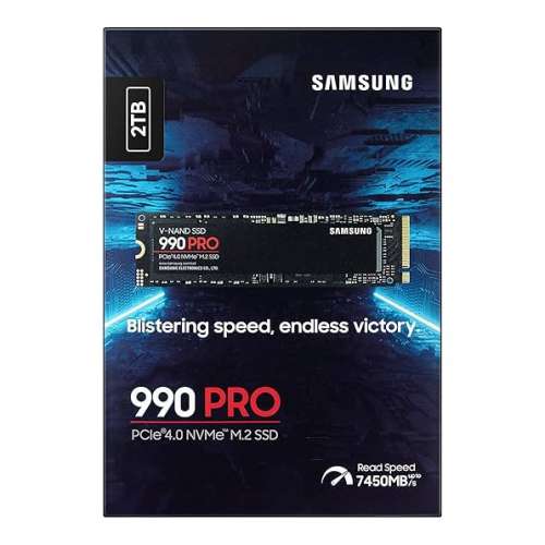 三星 9100PRO 1TB Gen 5 + 990PRO 2TB Gen 4