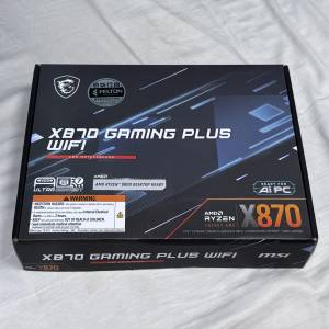 99.9%新 MSI x870 GAMING PLUS WIFI