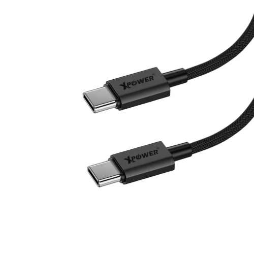 XPower XP-CC60B-120 USB2.0 Type-C Cable [Black][60w][1.2M]