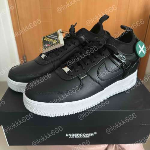 Nike x Undercover by Jun Takahashi Air Force 1 Low SP (Black 黑色) gore-tex U...
