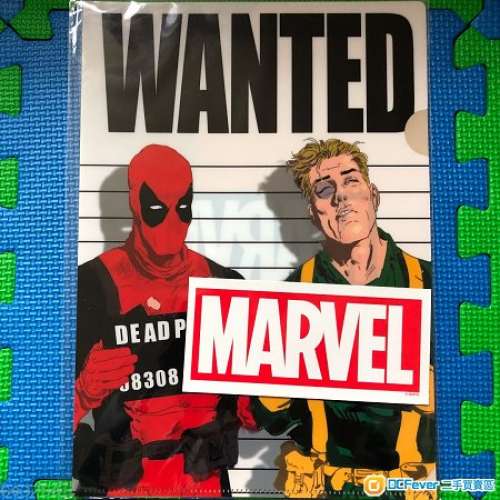 [Happyくじ] 一番賞 MARVEL DEADPOOL G賞 clear folder