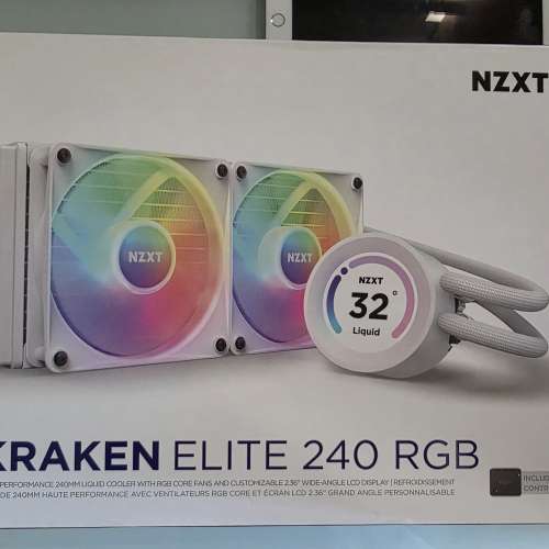 NZXT KRAKEN ELITE 240 RGB WHITE 2023