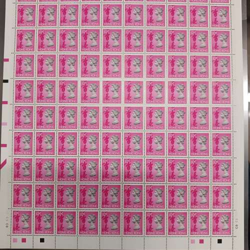 伊利沙伯英女皇一毫及两毫各100枚