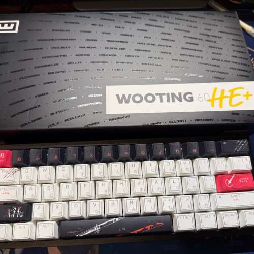 Wooting 60HE+ ANSI 60%磁軸鍵盤 行貨