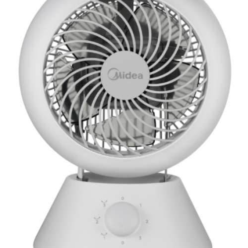 美的 Midea 6吋座檯循環扇 (白色) - FTC1525D 風扇