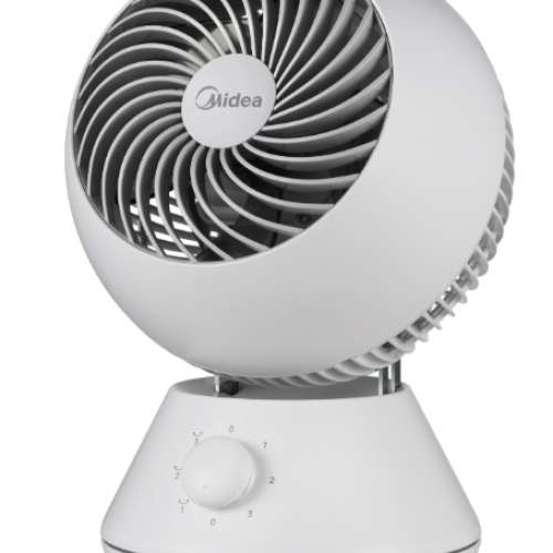 美的 Midea 6吋座檯循環扇 (白色) - FTC1525D 風扇