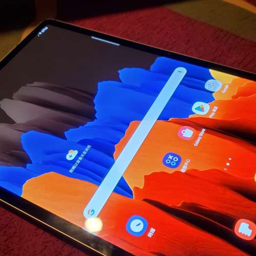 Samsung Tab S7+ T970 5G SIM版 256+8GB 單機一部有筆