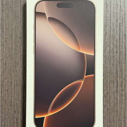 iPhone 16 Pro Max 1TB 沙漠金