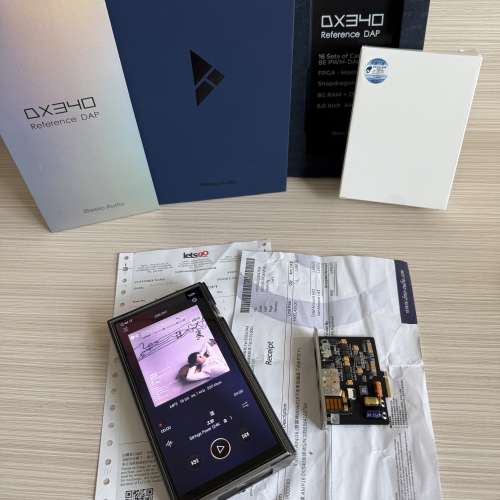 iBasso DX340+Amp16 專業音樂播放DAP行貨有保養