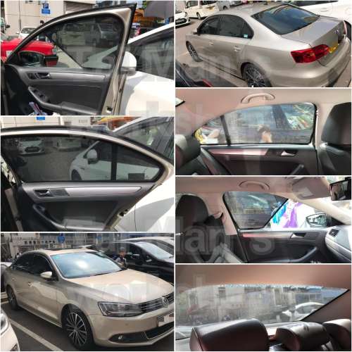 Vw JETTA 全車磁石濾光窗網太陽擋